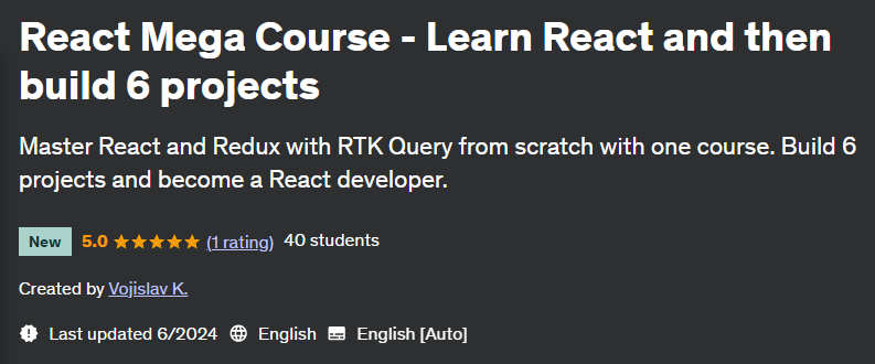 Pictures · React Mega Course – Learn React and then build 6 projects 2024-5