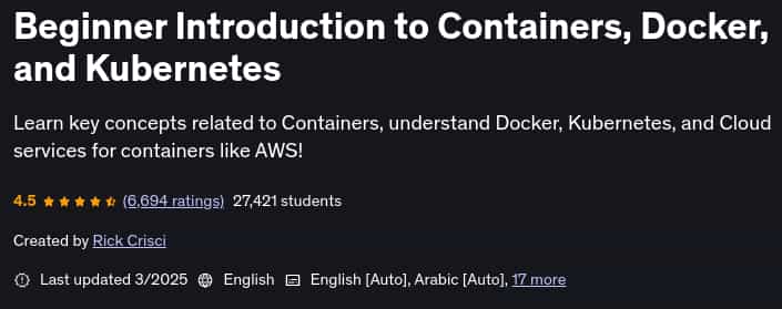 Pictures · Udemy — Beginner Introduction to Containers, Docker, and Kubernetes 2025-3