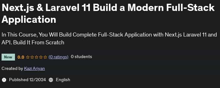 Pictures · Udemy — Next.js & Laravel 11 Build a Modern Full-Stack Application 2024-12