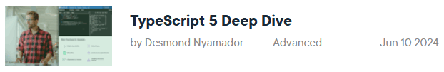 Pictures · TypeScript 5 Deep Dive 2024-11