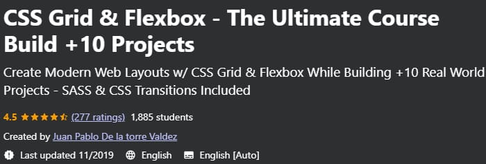 Pictures · Udemy — CSS Grid & Flexbox – The Ultimate Course Build +10 Projects 2019-11