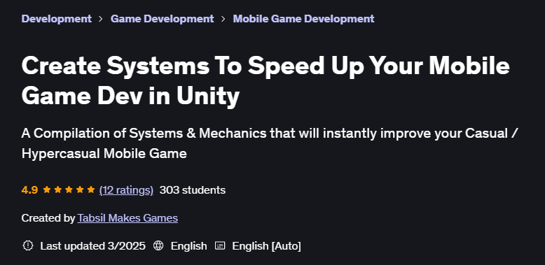 Pictures · Udemy — Create Systems To Speed Up Your Mobile Game Dev in Unity 2025-3