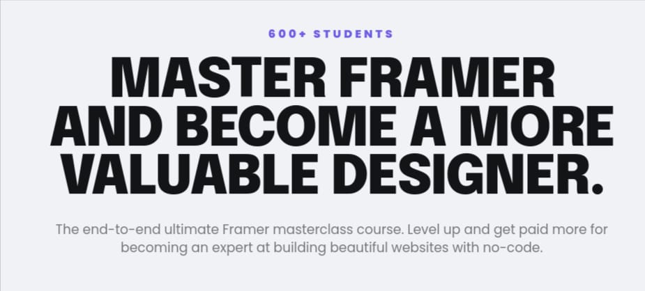 Pictures · Ryan Hayward – Ultimate Framer Masterclass 2.0 2025-2