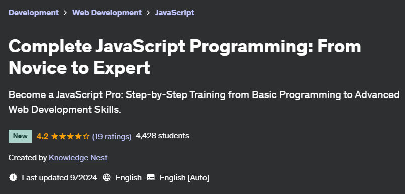 Pictures · Complete JavaScript Programming: From Novice to Expert 2024-9