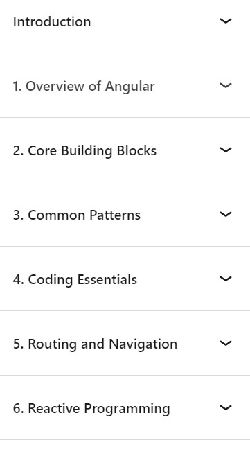 Course topics · Angular Essential Training 2023-10