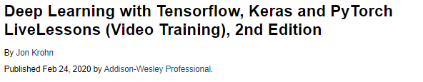 Pictures · InformIT – Deep Learning with Tensorflow, Keras and PyTorch LiveLessons (Video Training), 2nd Edition 2020-2