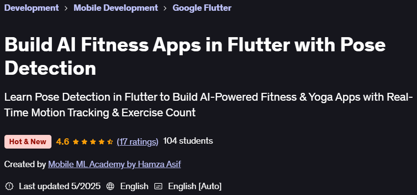 Pictures · Udemy — Build AI Fitness Apps in Flutter with Pose Detection 2025-3