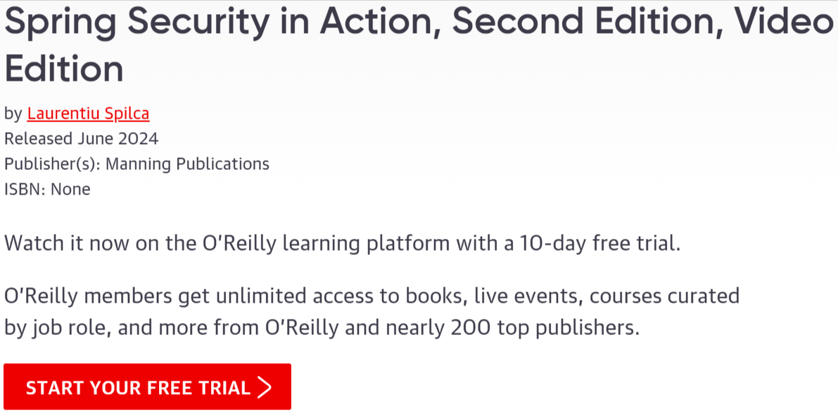 Pictures · Oreilly – Spring Security in Action, Second Edition, Video Edition 2024-6