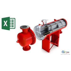 뜨거운 교환기 디자인 및 계산 Excel 워크북 2021-11