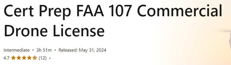 Pictures · LinkedIn — Cert Prep FAA 107 Commercial Drone License 2024-5