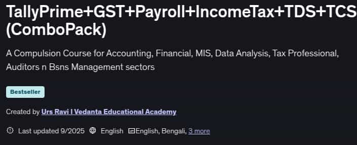 Pictures · TallyPrime+GST+Payroll+IncomeTax+TDS+TCS+MSExcel (ComboPack) 2025-9