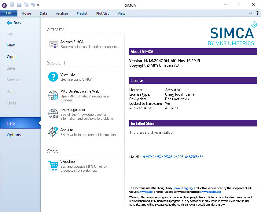 Pictures · Umetrics SIMCA 14.1 x86/x64