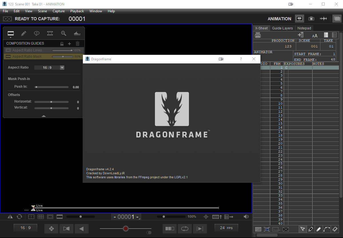 Pictures · Dragonframe 5.2.7