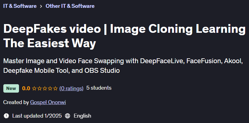 Pictures · DeepFakes video | Image Cloning Learning The Easiest Way 2025-1