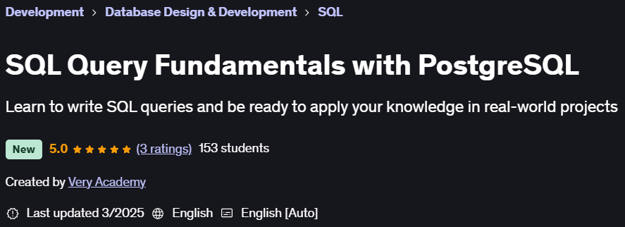 Pictures · SQL Query Fundamentals with PostgreSQL 2025-1
