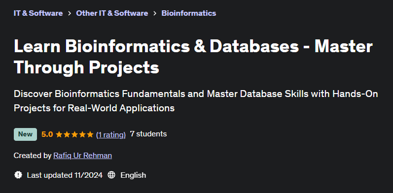 Pictures · Udemy — Learn Bioinformatics & Databases – Master Through Projects 2024-11