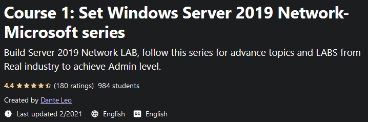 Pictures · Udemy — Course 1: Set Windows Server 2019 Network-Microsoft series 2020-6