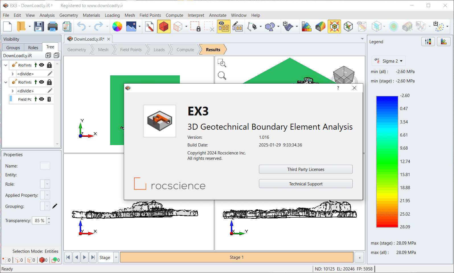 Pictures · Rocscience EX3 v1.0 x64