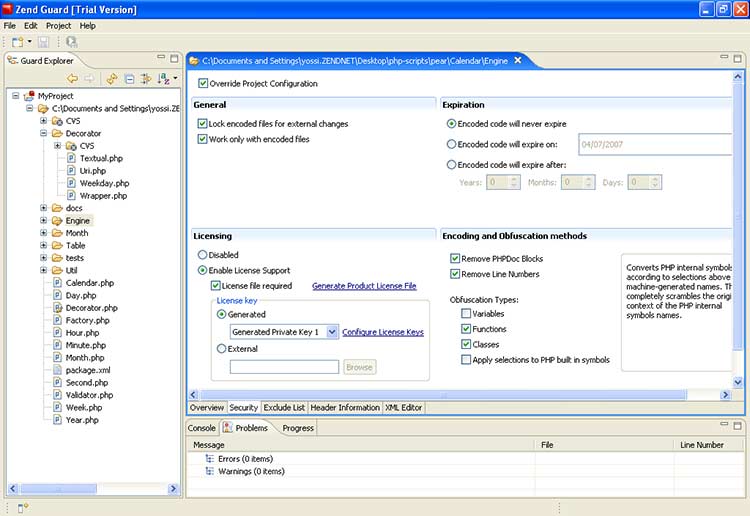 Pictures · Zend Technologies Zend Guard 7.0 / 6.0