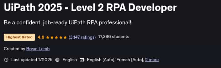 Pictures · UiPath 2025 – Level 2 RPA Developer 2025-1