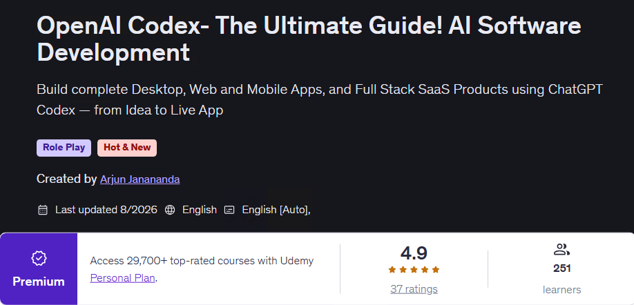 تصاویر · OpenAI Codex - The Ultimate گائیڈ! AI سافٹ ویئر کی ترقی 2026-8
