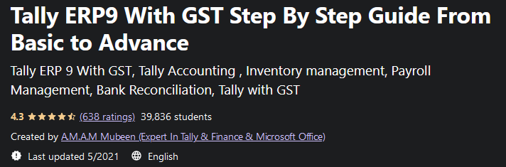 Pictures · Udemy — Tally ERP9 With GST Step By Step Guide From Basic to Advance 2020-5