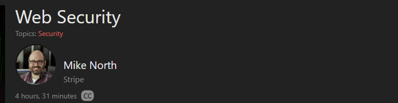 Pictures · Frontend Masters — Web Security 2017-12