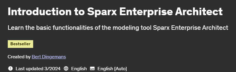 Pictures · Introduction to Sparx Enterprise Architect 2022-1