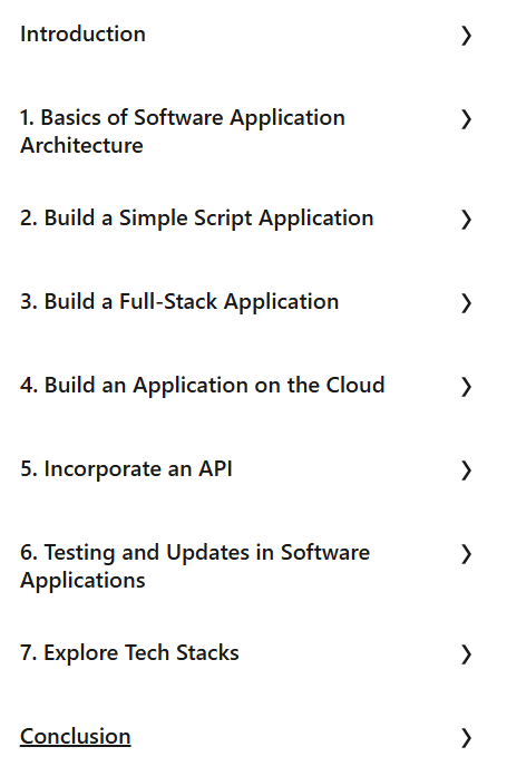 Course topics · LinkedIn — Programming Foundations: Application Architecture 2024-12