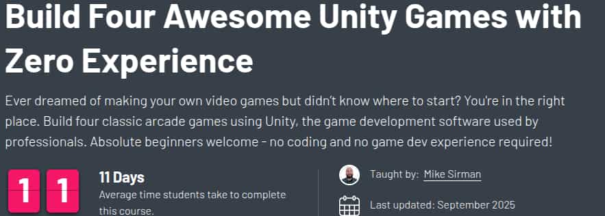 Pictures · ZeroToMastery – Build Four Awesome Unity Games with Zero Experience 2025-9