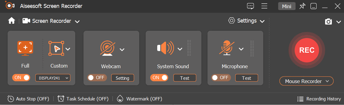 Pictures · Aiseesoft Screen Recorder 3.1.36 (x64) Multilingual