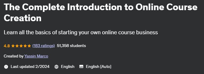 Pictures · The Complete Introduction to Online Course Creation 2021-11