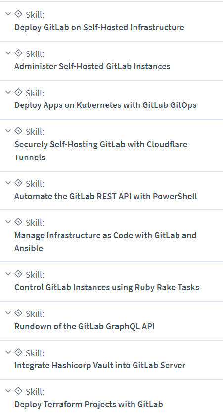 Course topics · CBTNuggets — Advanced GitLab and DevOps Training 2023-6