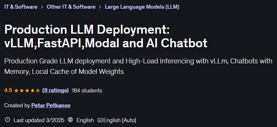 图片 · 生产 LLM 部署: vLLM,FastAPI模型和 AI 聊天 2025-3