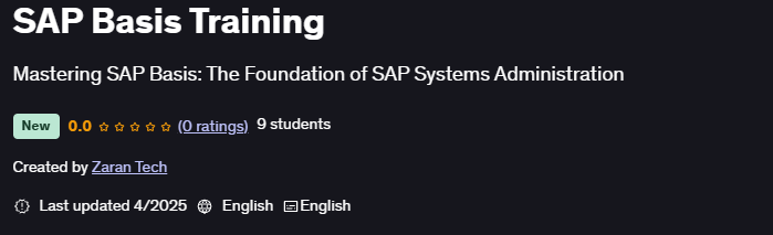 Images · Formation de base SAP 2025-5