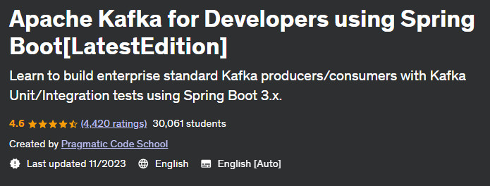 Pictures · Udemy — Apache Kafka for Developers using Spring Boot[LatestEdition] 2020-6