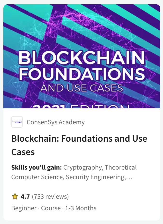 Pictures · Coursera — Blockchain: Foundations and Use Cases 2022-6