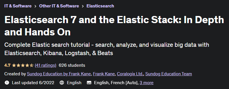 Pictures · Elasticsearch 7 and the Elastic Stack: In Depth and Hands On 2022-6/2023-11