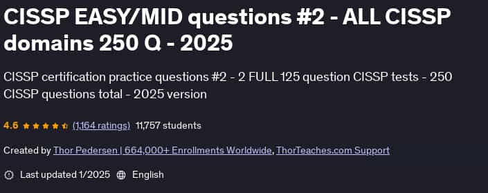 Pictures · CISSP EASY/MID questions #2 – ALL CISSP domains 250 Q – 2025 2025-1