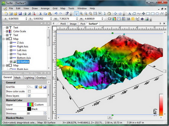 Bilder · Goldene Software Surfer 30.3.273 x64