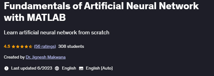 Pictures · Udemy — Fundamentals of Artificial Neural Network with MATLAB 2023-6