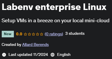 Pictures · Udemy — Labenv enterprise Linux 2024-11