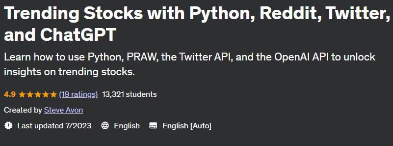 Pictures · Udemy — Trending Stocks with Python, Reddit, Twitter, and ChatGPT 2023-7