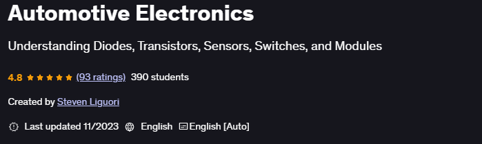 Pictures · Automotive Electronics 2023-11