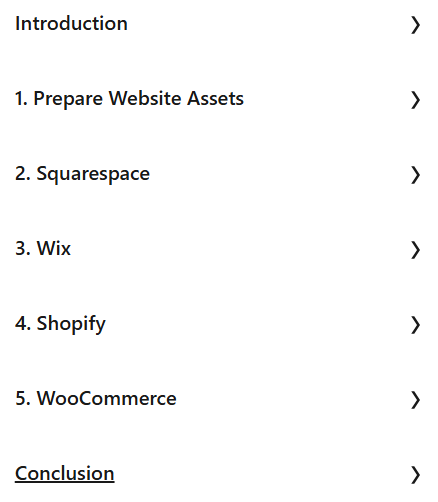 Course topics · Build an Ecommerce Site in 30 Minutes with Shopify, WooCommerce, Squarespace, and Wix 2024-1
