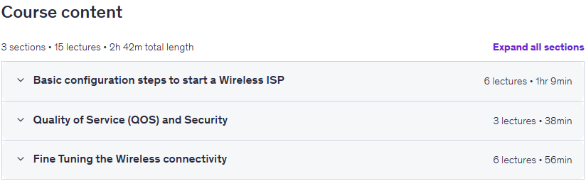 Kursthemen · Start eines Basic Wireless ISP (WISP) mit MikroTik 2021-2