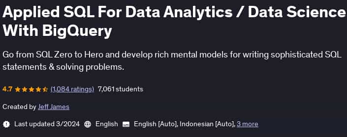 Pictures · Udemy — Applied SQL For Data Analytics / Data Science With BigQuery 2024-3