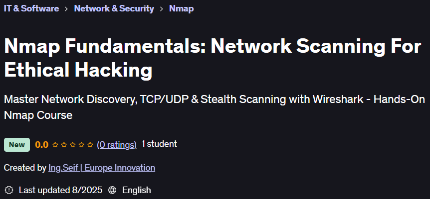 Pictures · Nmap Fundamentals: Network Scanning For Ethical Hacking 2025-6