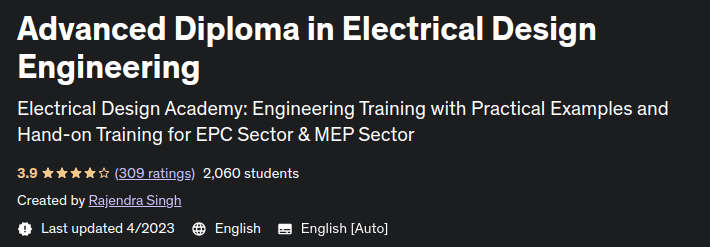Pictures · Advanced Diploma in Electrical Design Engineering 2022-6