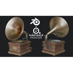 Udemy — Creating a Gramophone in Blender and Substance Painter 2024-7